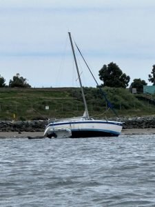 Recent Sailboat Grounding