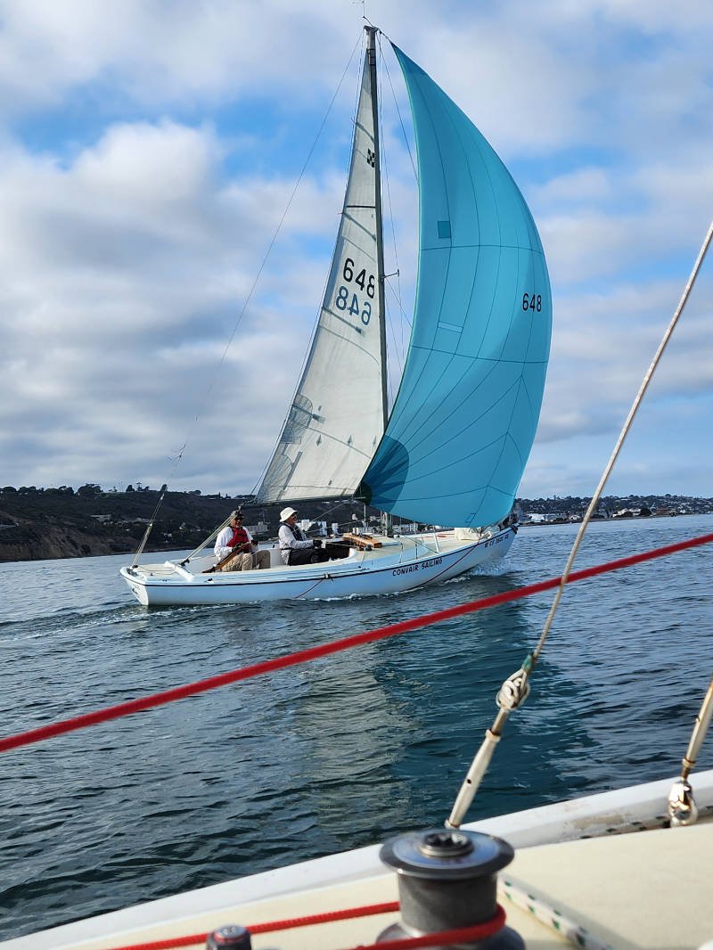 sailboat going by